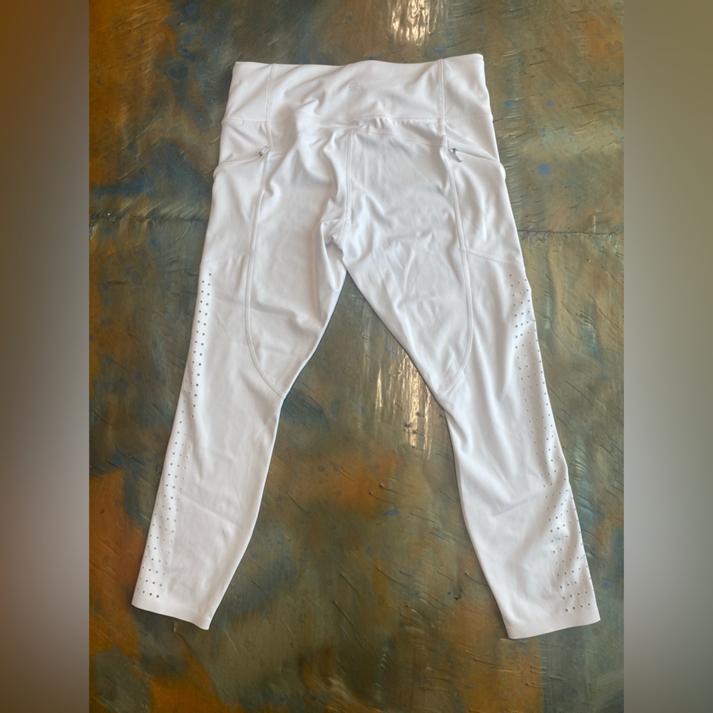 Women’s White Athleta Leggings - Picture 2 of 8